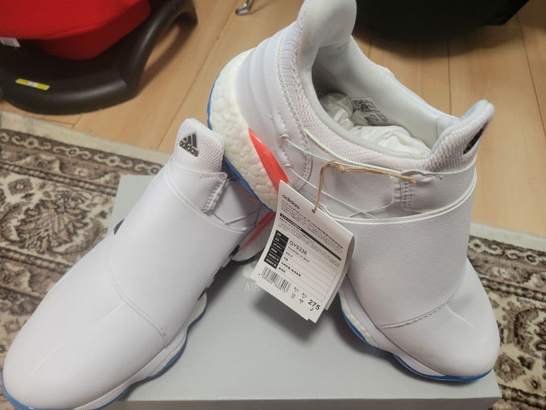 とーこーさん専用　adidas ホワイト ゴルフシューズ