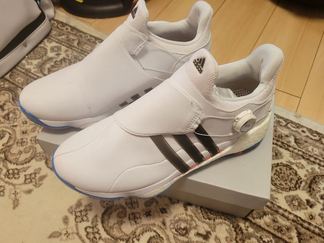 とーこーさん専用　adidas ホワイト ゴルフシューズ