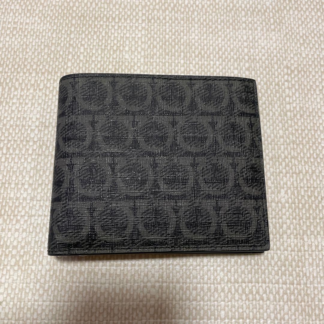 [新品]SALVATORE FERRAGAMO 折り畳み財布 モノグラム