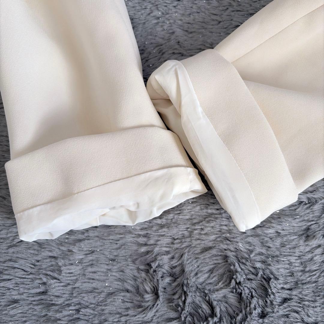 【セオリー】美品✨2021 上品 ノーカラージャケット クレープ素材 スーツ