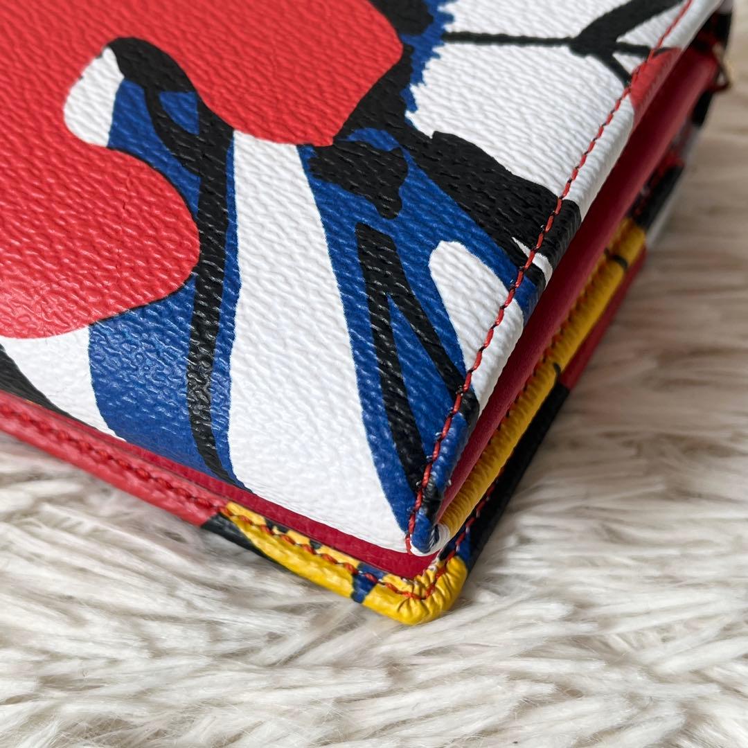 新品✨ヴィヴィアンウエストウッド　長財布　LOGOMANIA RED 32738