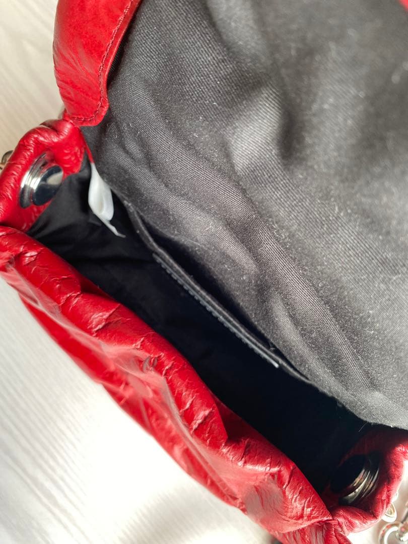 マークジェイコブス ピローバッグ　赤