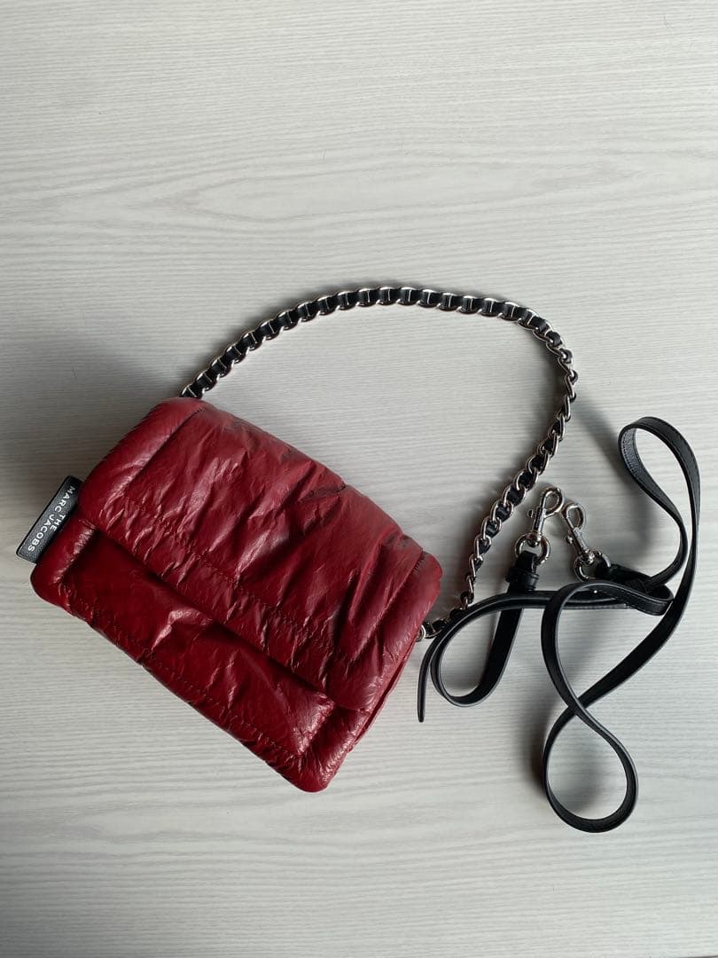 マークジェイコブス ピローバッグ　赤