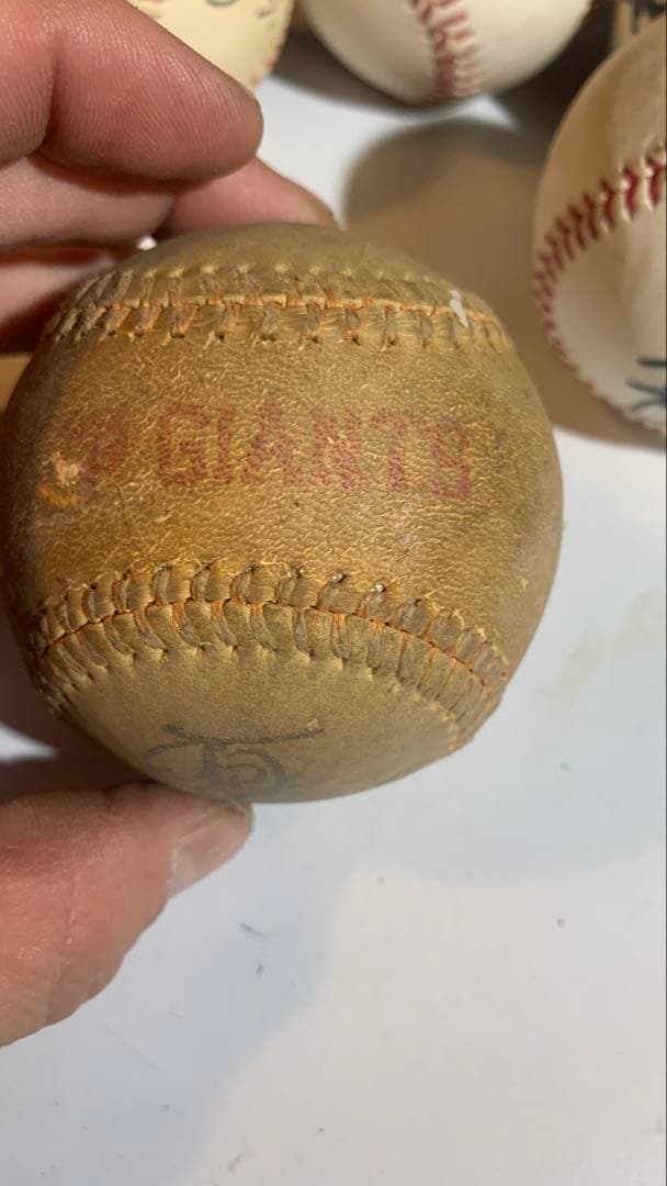 読売ジャイアンツ 直筆サインボール 5個セット