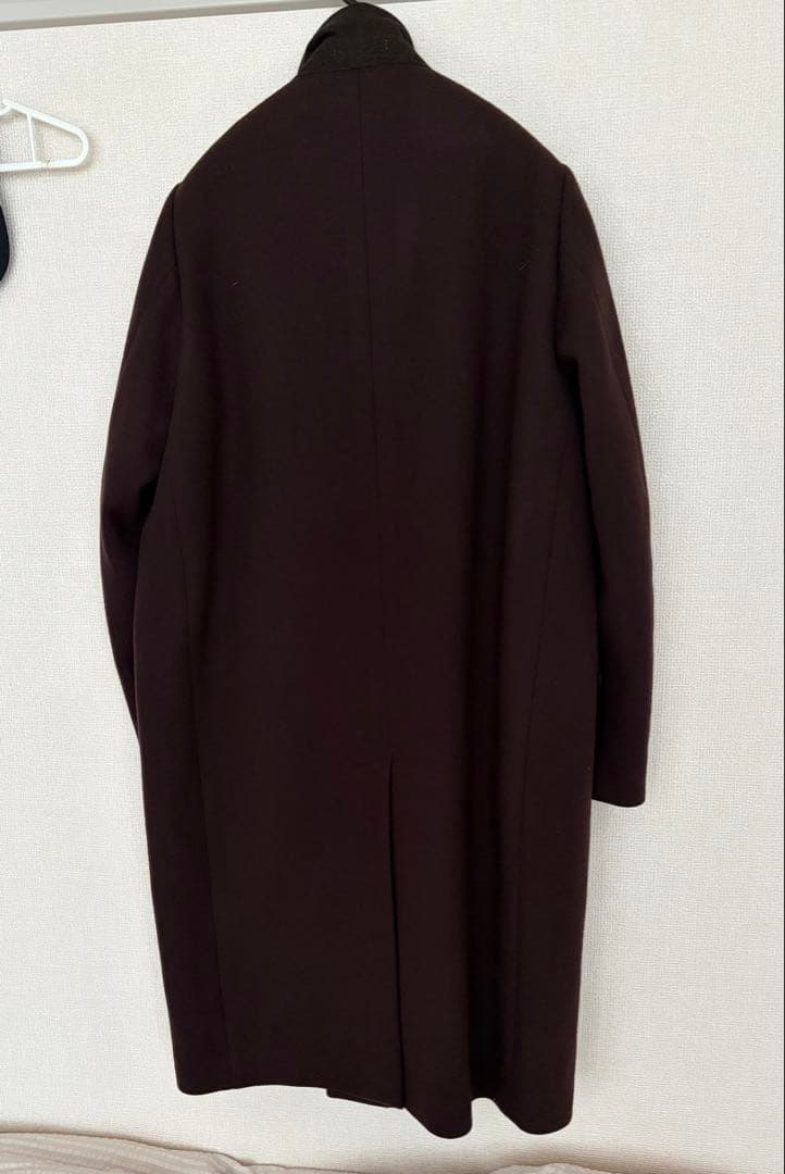 ジャケット・アウター AURALEE MELTON CHESTERFIELD COAT 4