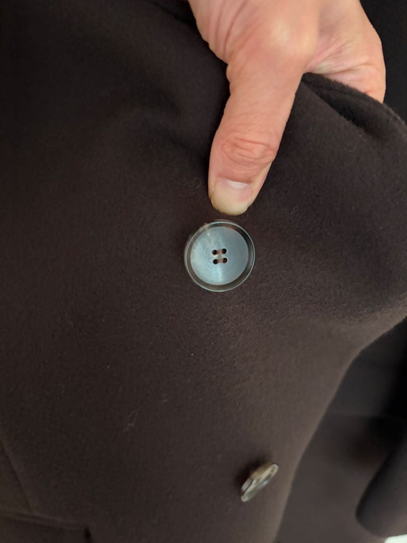 ジャケット・アウター AURALEE MELTON CHESTERFIELD COAT 4