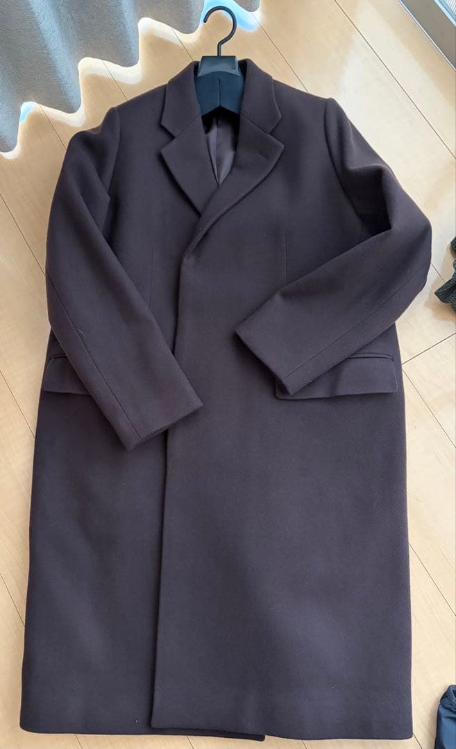 ジャケット・アウター AURALEE MELTON CHESTERFIELD COAT 4