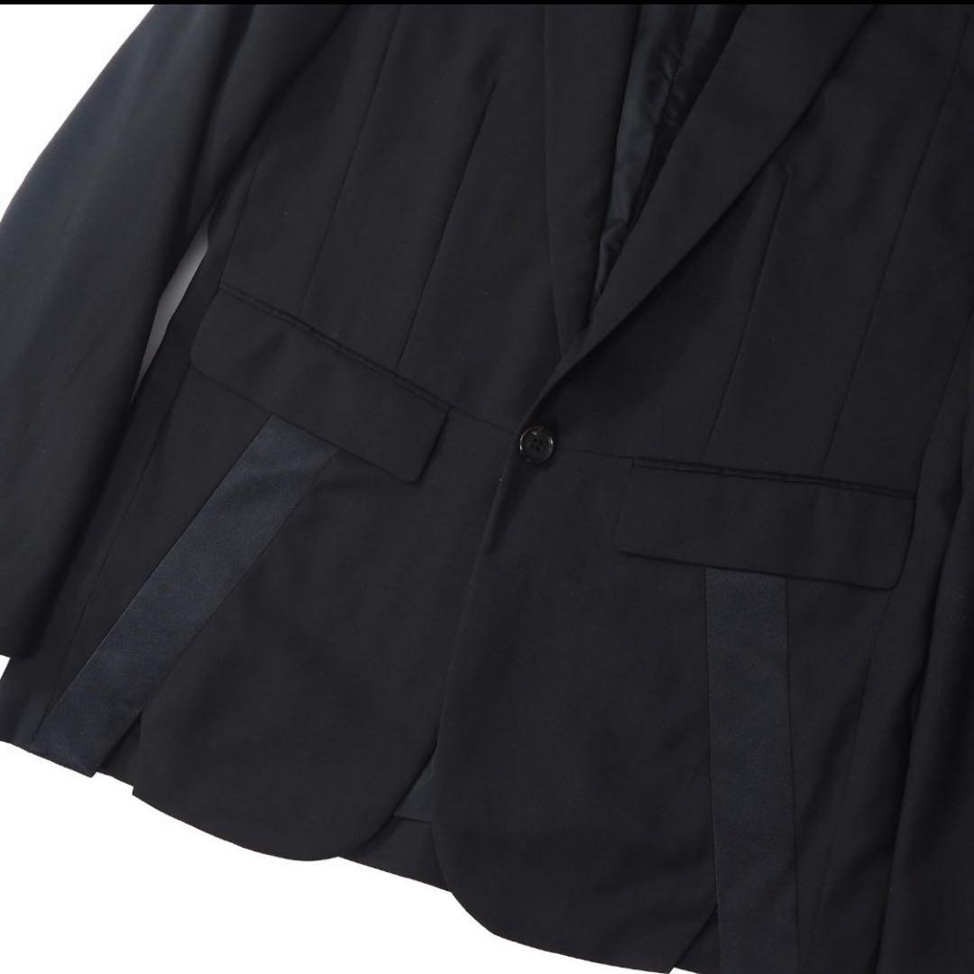 し*う様 美品 ディオールオム クリス期 ドレス ジャケットブラック