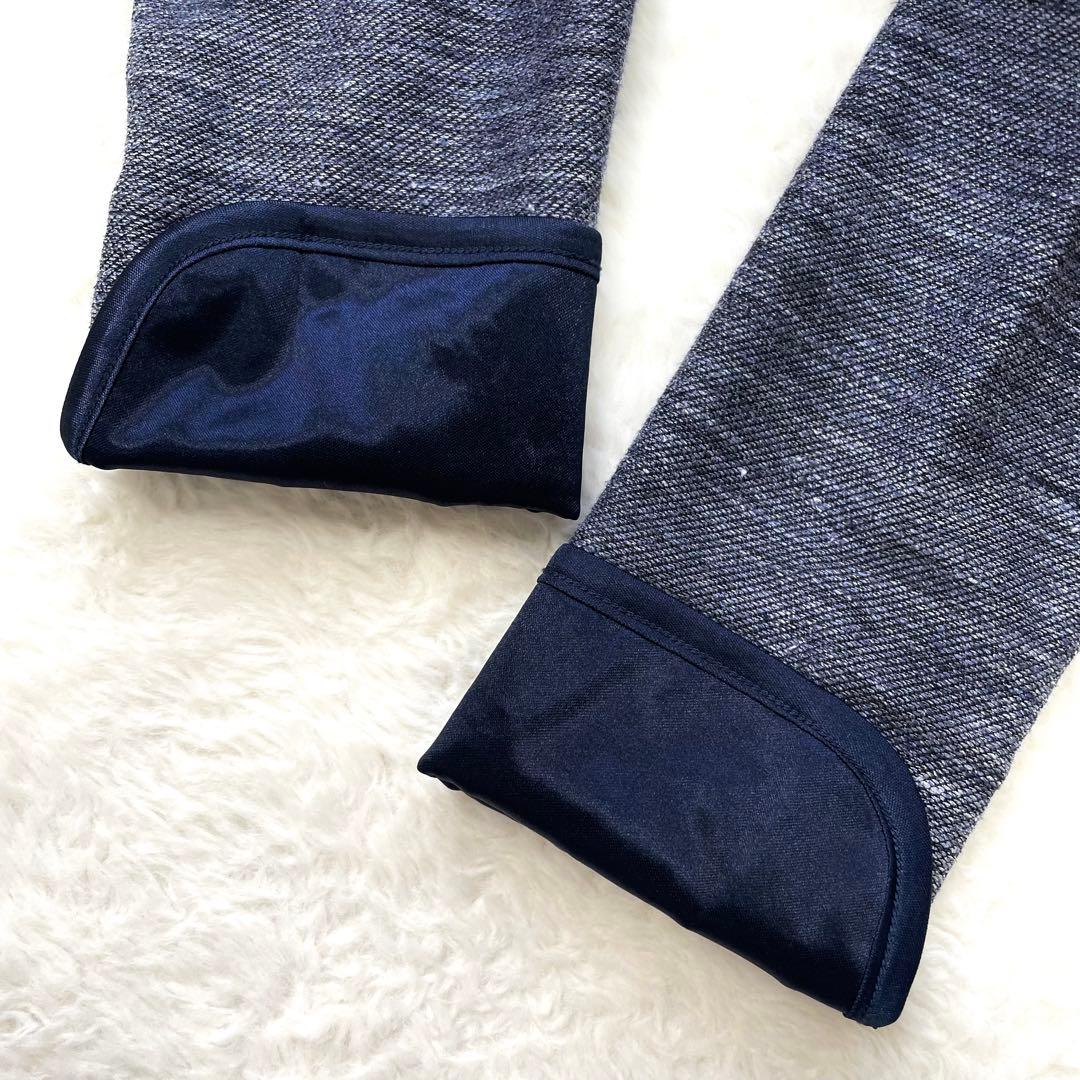 REGINA ROMANTICO リネンパイピングジャケット インディゴ 美品