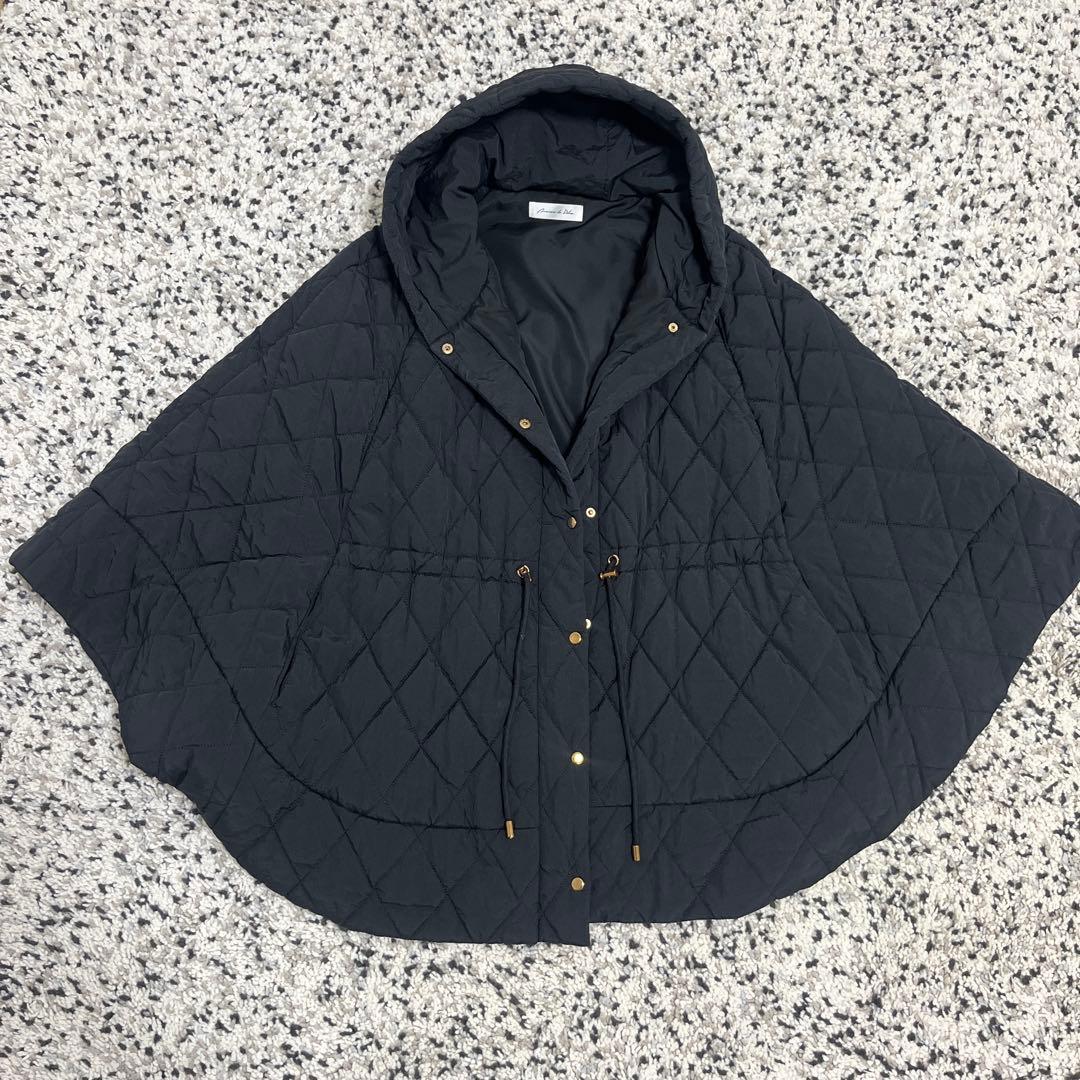 本日限定値下げ　キルティングポンチョ　maison de Dolce.