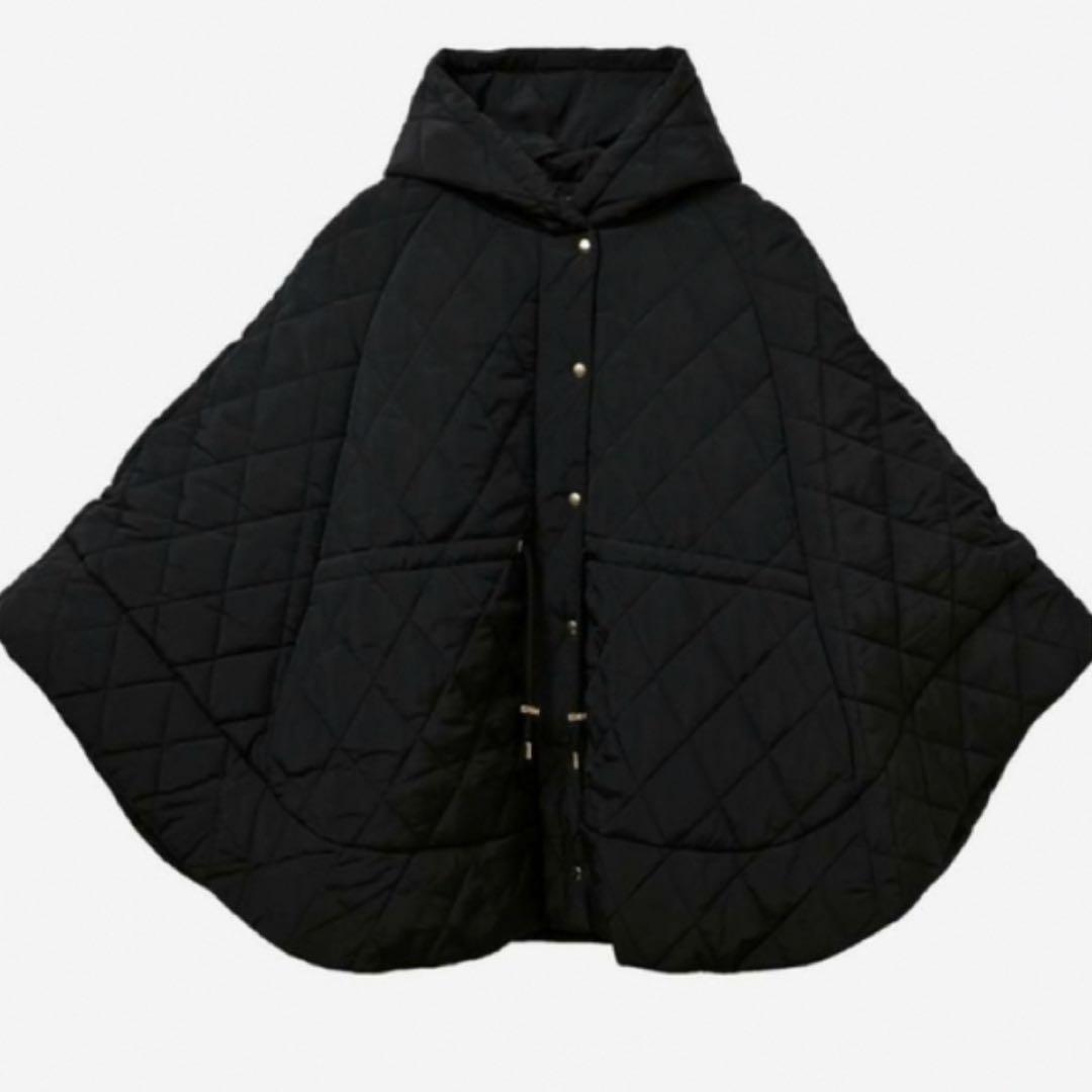 本日限定値下げ　キルティングポンチョ　maison de Dolce.