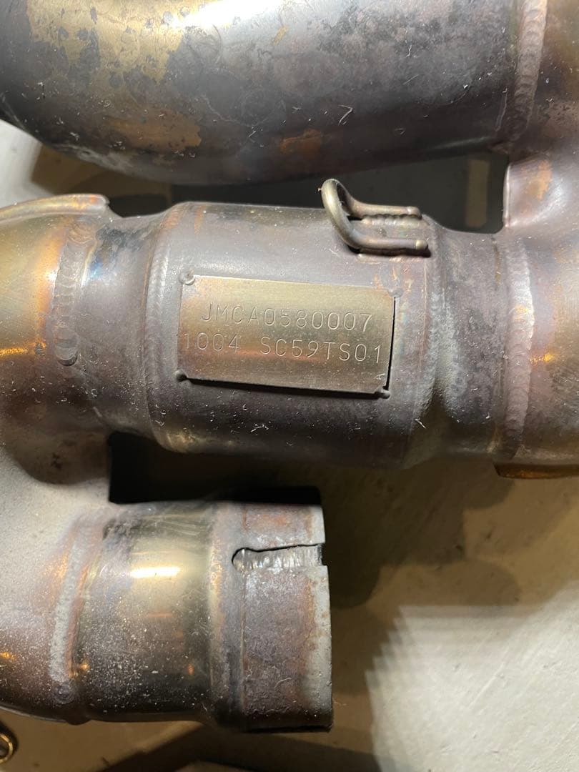 cbr1000rr sc59 tsr スリップオン　マフラー　車検対応