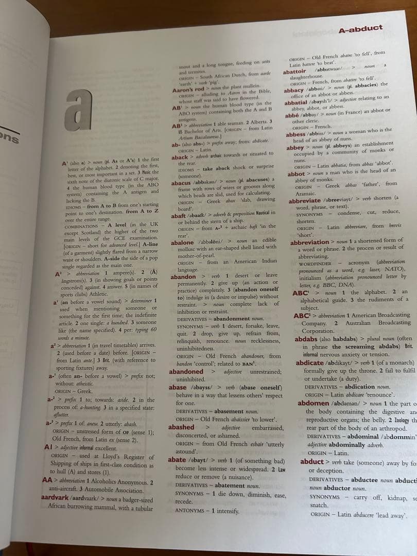 Reader’s DigestWord Power Dictionary英英辞典