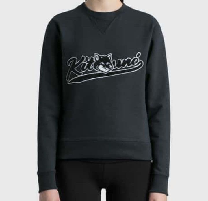 メゾンキツネ スウェット Maison Kitsune VARSITY FOX