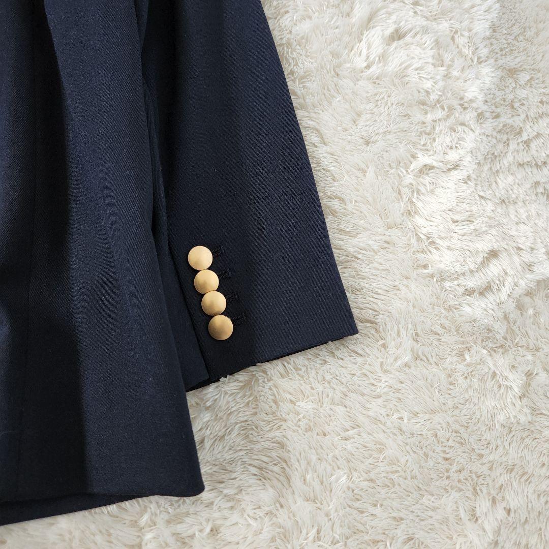 スローブイエナ　紺ブレ　金ボタン 2022年製 袖4つボタン ダブル