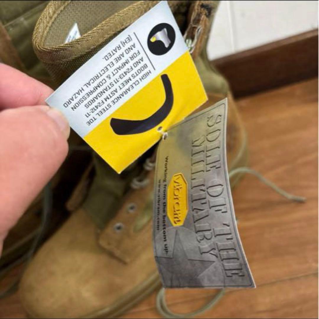 未使用品　米軍　実物BELLEVILLE ブーツUS 9.5W 27.5cm