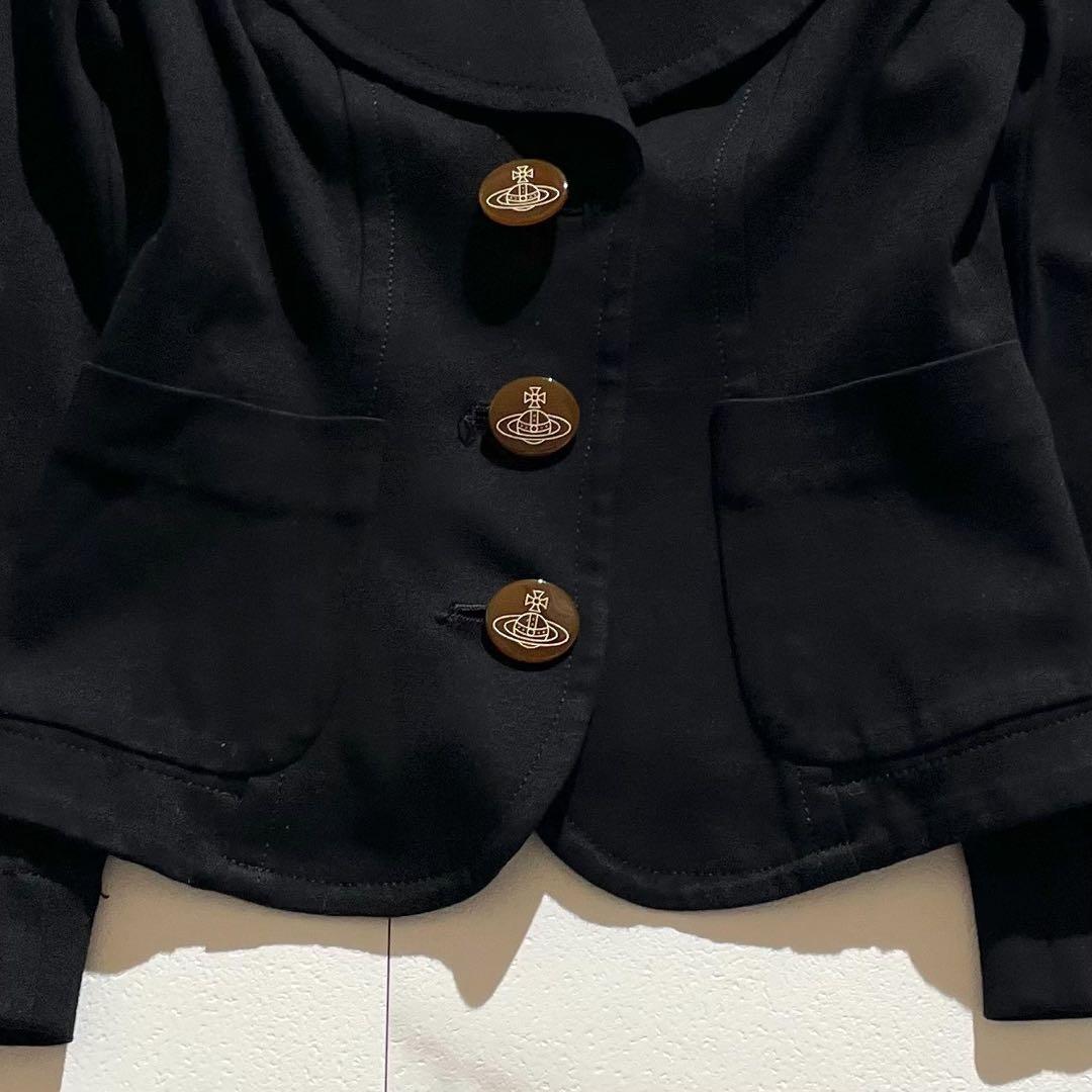 ヴィヴィアンウエストウッド ラブジャケット 3ボタン ブラック