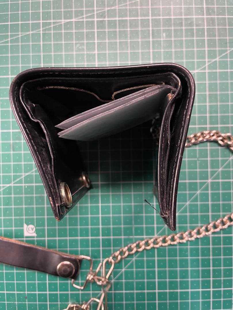 トラッカー　ハーレーダビッドソン　ショートウォレット80's? 90's?折財布