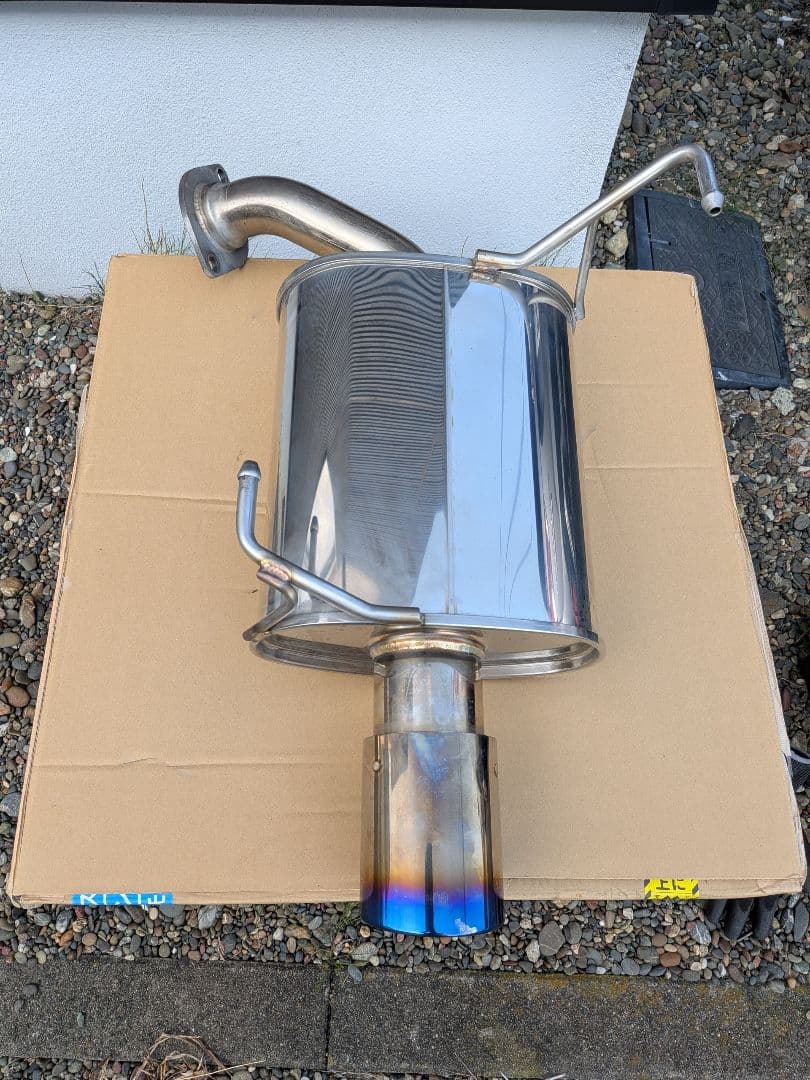 WRXスバルフォレスター　SKE柿本改Class KR　ステンレスマフラー
