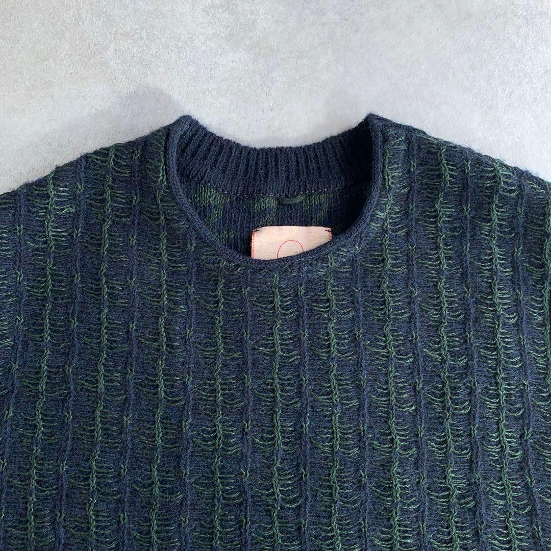 パラスパレス ニットベスト ウール リネン 日本製 PAL'LAS PALACE