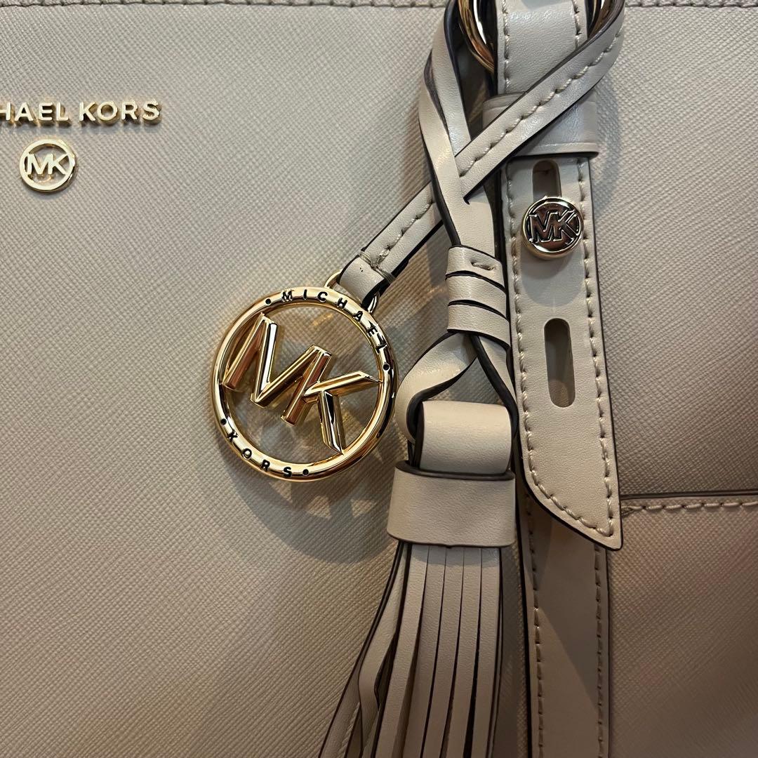 【新品未使用】MICHAEL KORS ベージュ グレージュ トートバッグ