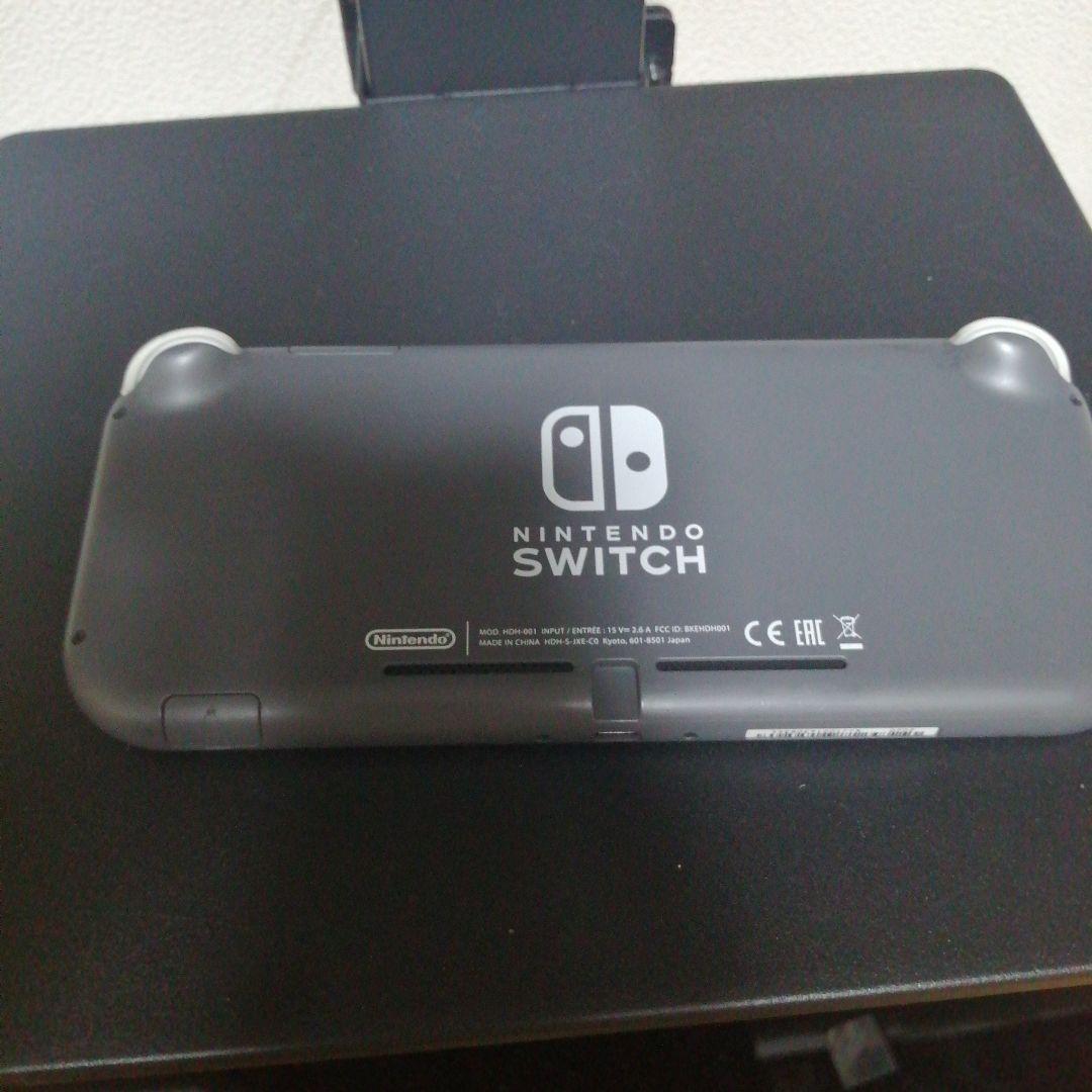 Nintendo Switch Lite グレー 本体 中古品 動作不良なし