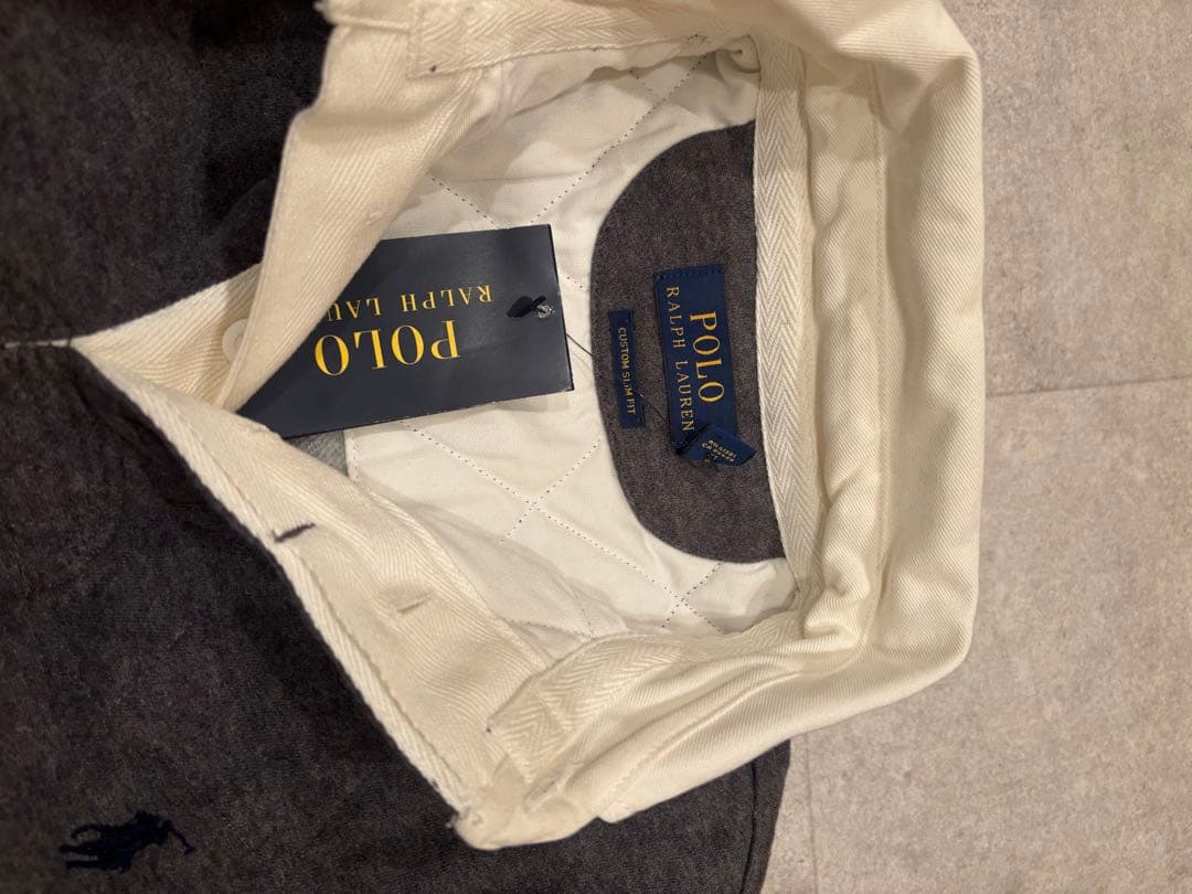 POLO RALPH LAUREN 長袖裏起毛ラガーシャツ Sサイズ　未使用