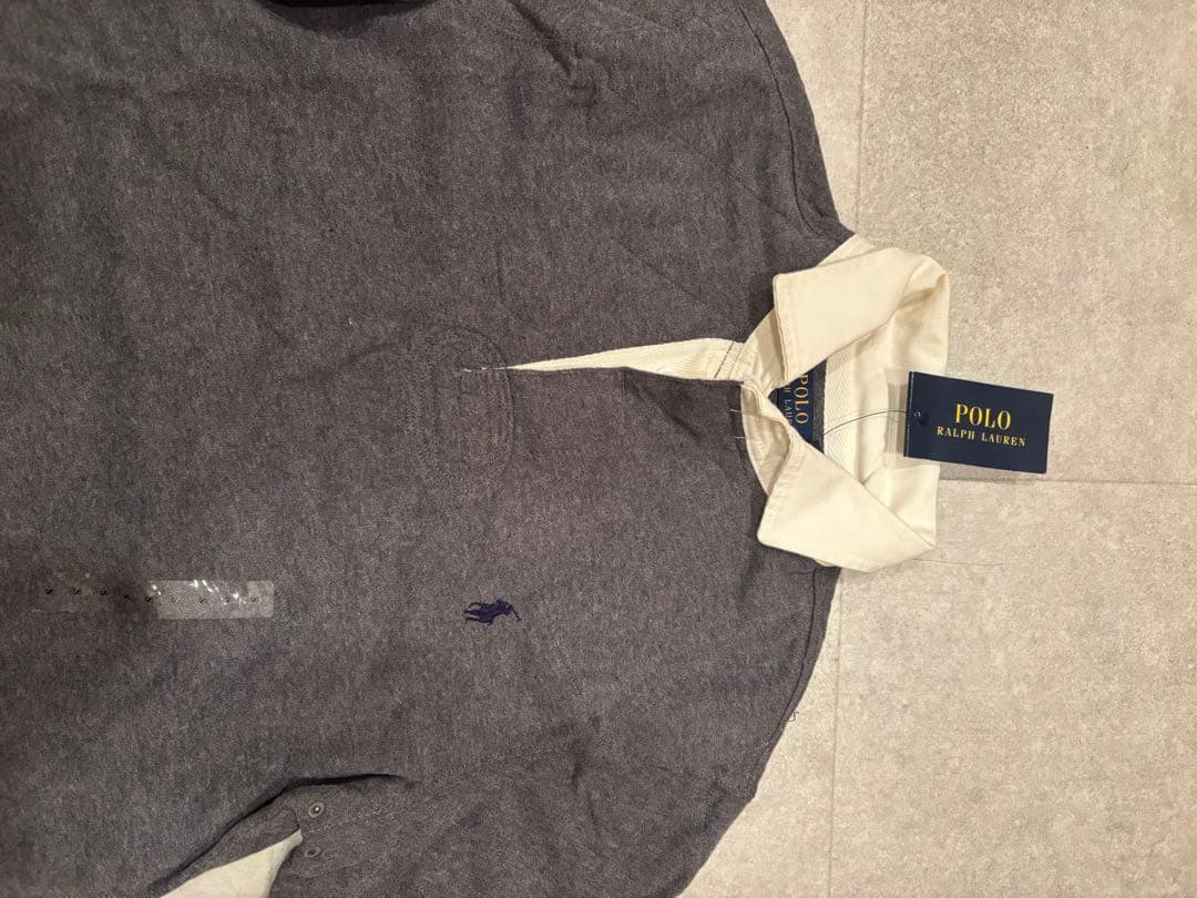 POLO RALPH LAUREN 長袖裏起毛ラガーシャツ Sサイズ　未使用