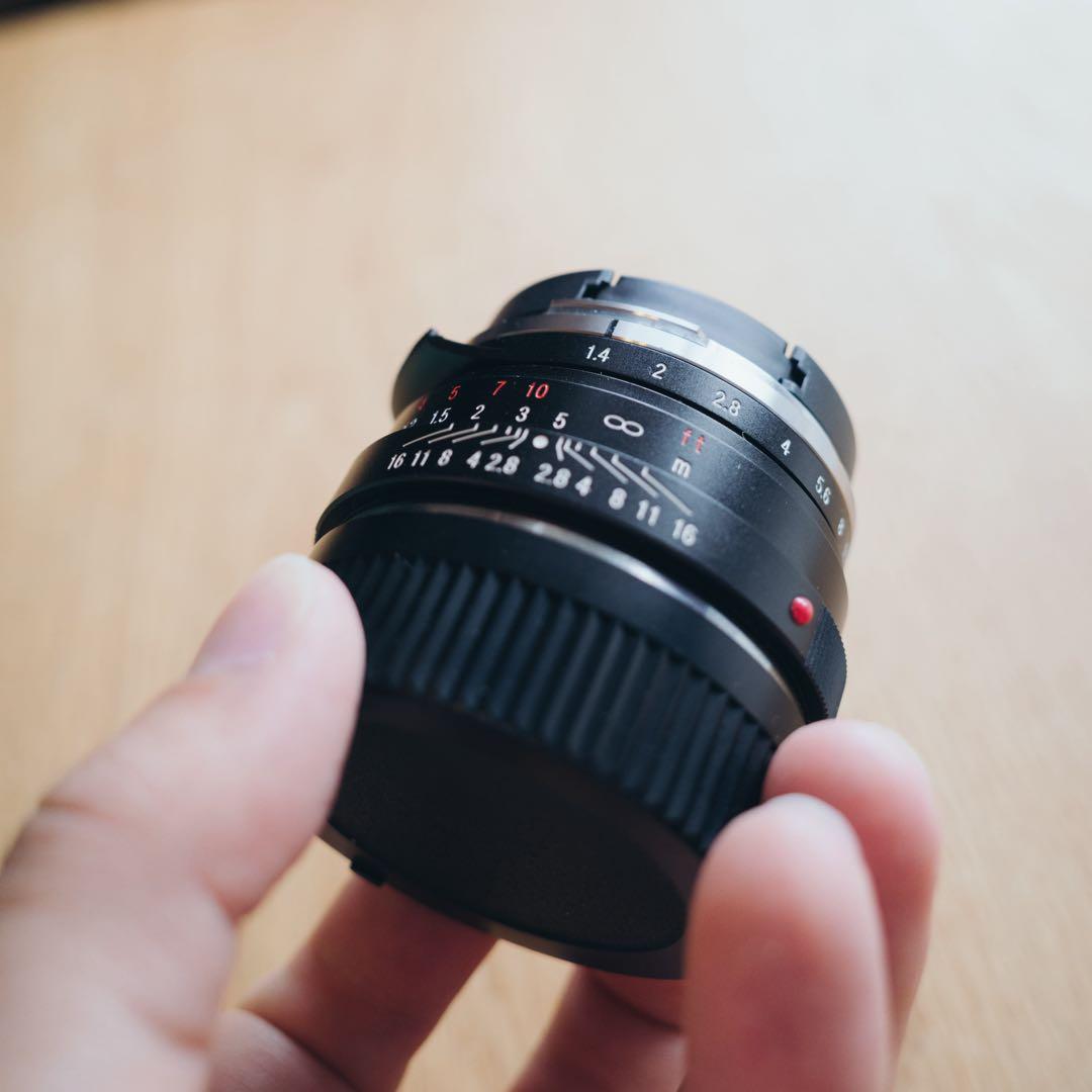 【美品】フォクトレンダー nokton classic 40mm F1.4