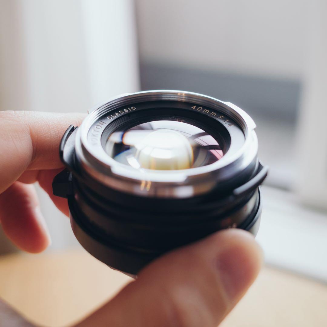 【美品】フォクトレンダー nokton classic 40mm F1.4