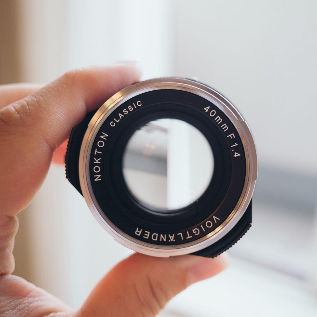 【美品】フォクトレンダー nokton classic 40mm F1.4
