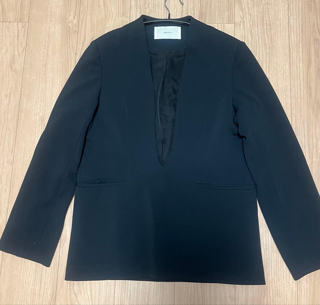 TODAYFUL Uネックプルオーバージャケット