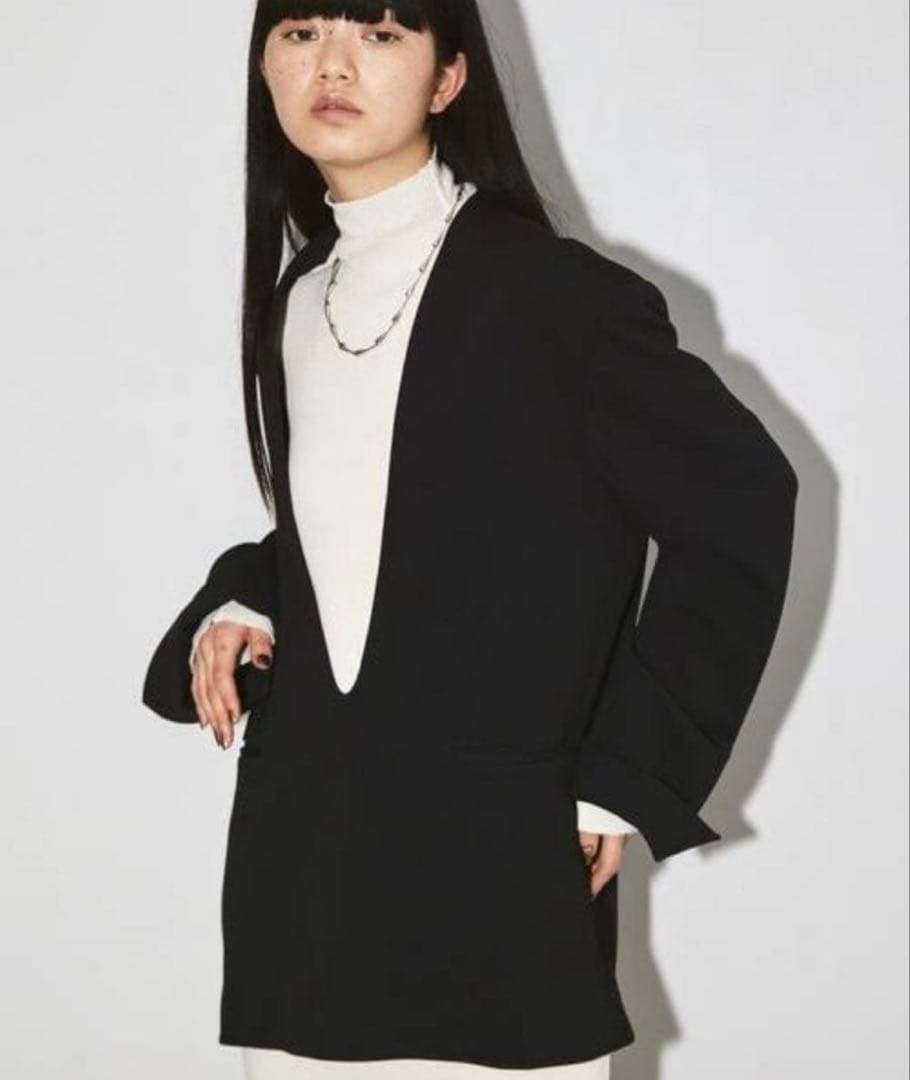 TODAYFUL Uネックプルオーバージャケット