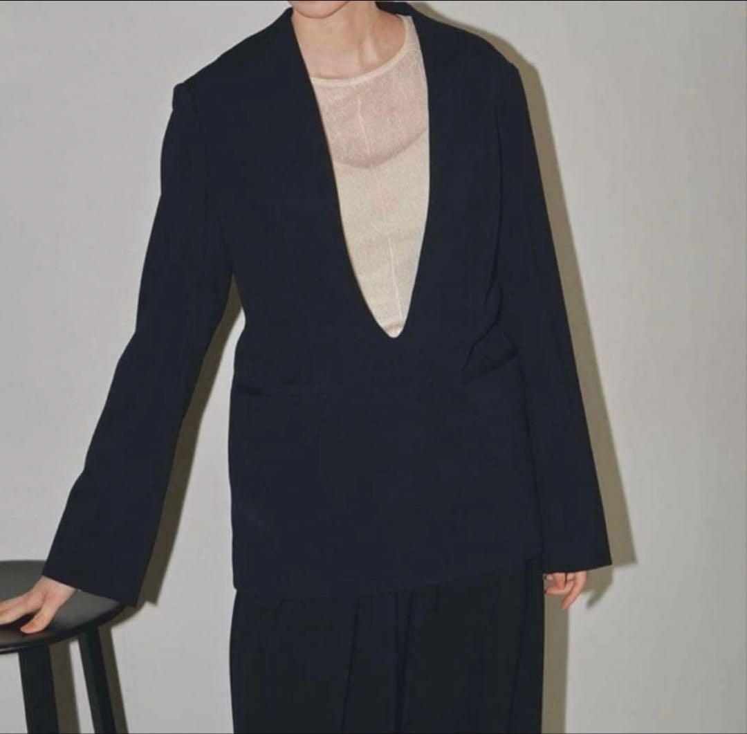 TODAYFUL Uネックプルオーバージャケット