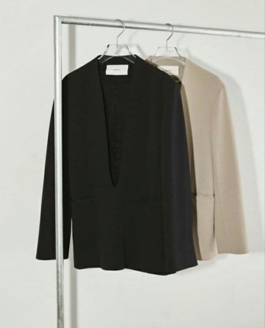 TODAYFUL Uネックプルオーバージャケット