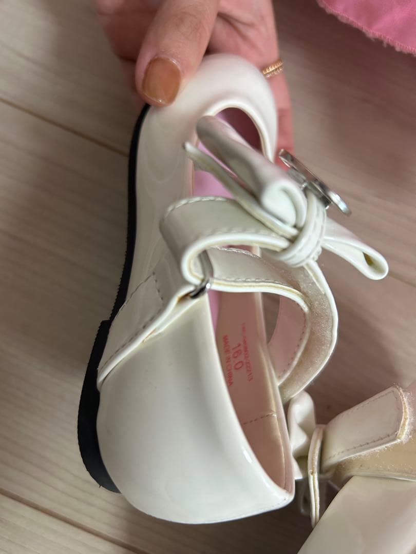 ビビディバビディブティック　オーロラ姫ドレス　100㎝　シューズ16㎝