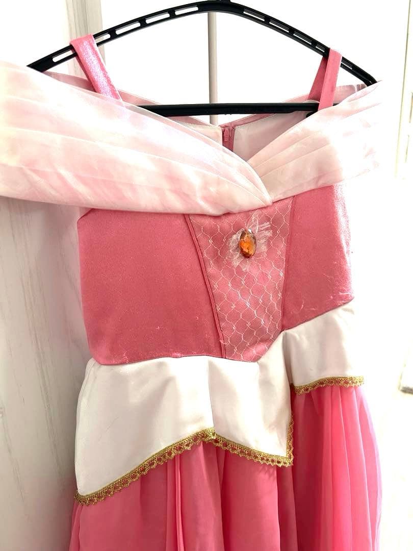 ビビディバビディブティック　オーロラ姫ドレス　100㎝　シューズ16㎝