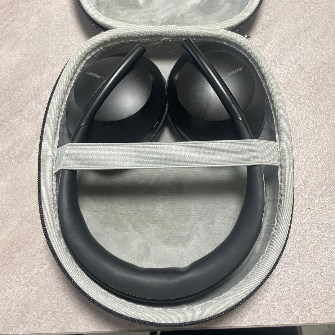 Bose ワイヤレスヘッドホン ブラック NC700 ケース付き