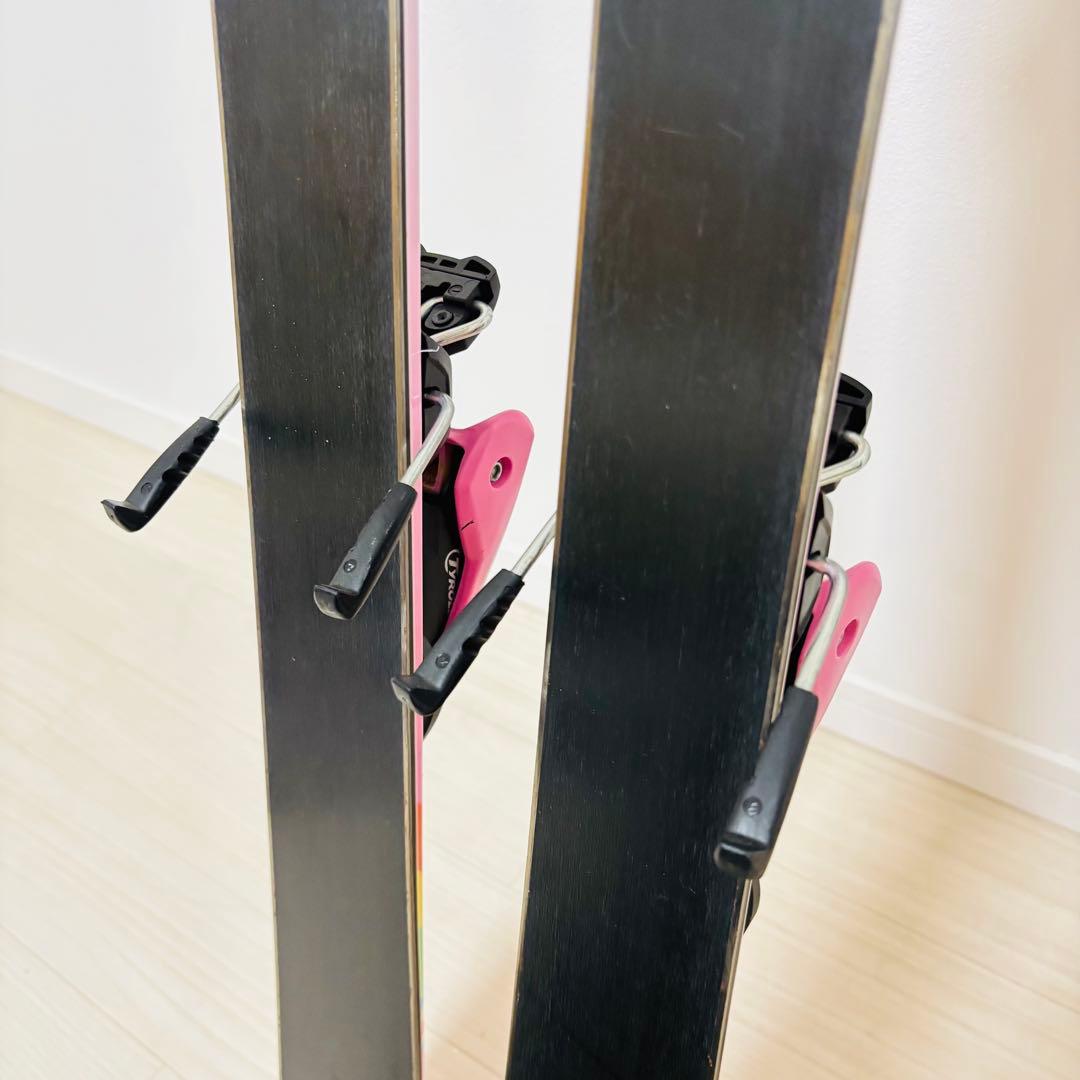 KAZAMA SPAX ロッカー ジュニアスキー 116cm ブーツ ストック付