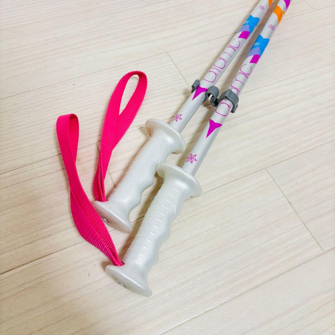 KAZAMA SPAX ロッカー ジュニアスキー 116cm ブーツ ストック付