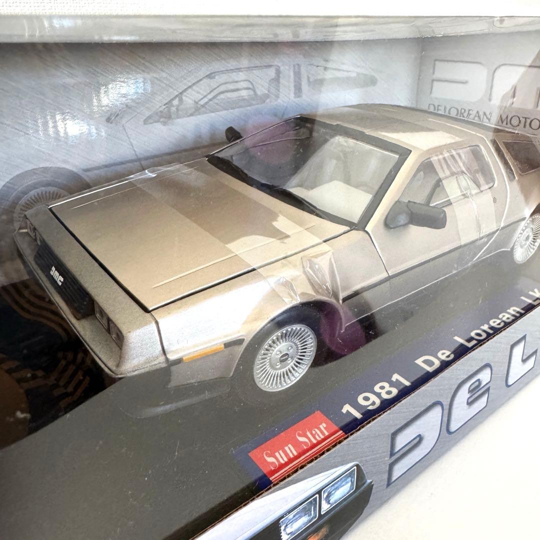 デロリアン サン スター　DeLorean 1/18