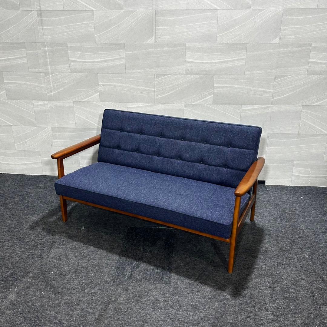 カリモク60 Kチェア 2シーター 2人 ソファ d4648 Karimoku