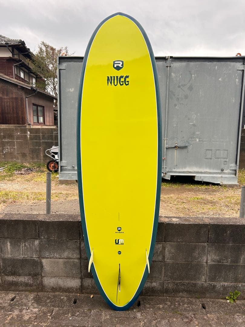 RIVIERA NUGG 9.2 ゛152L SUPボード イエロー/グリーン