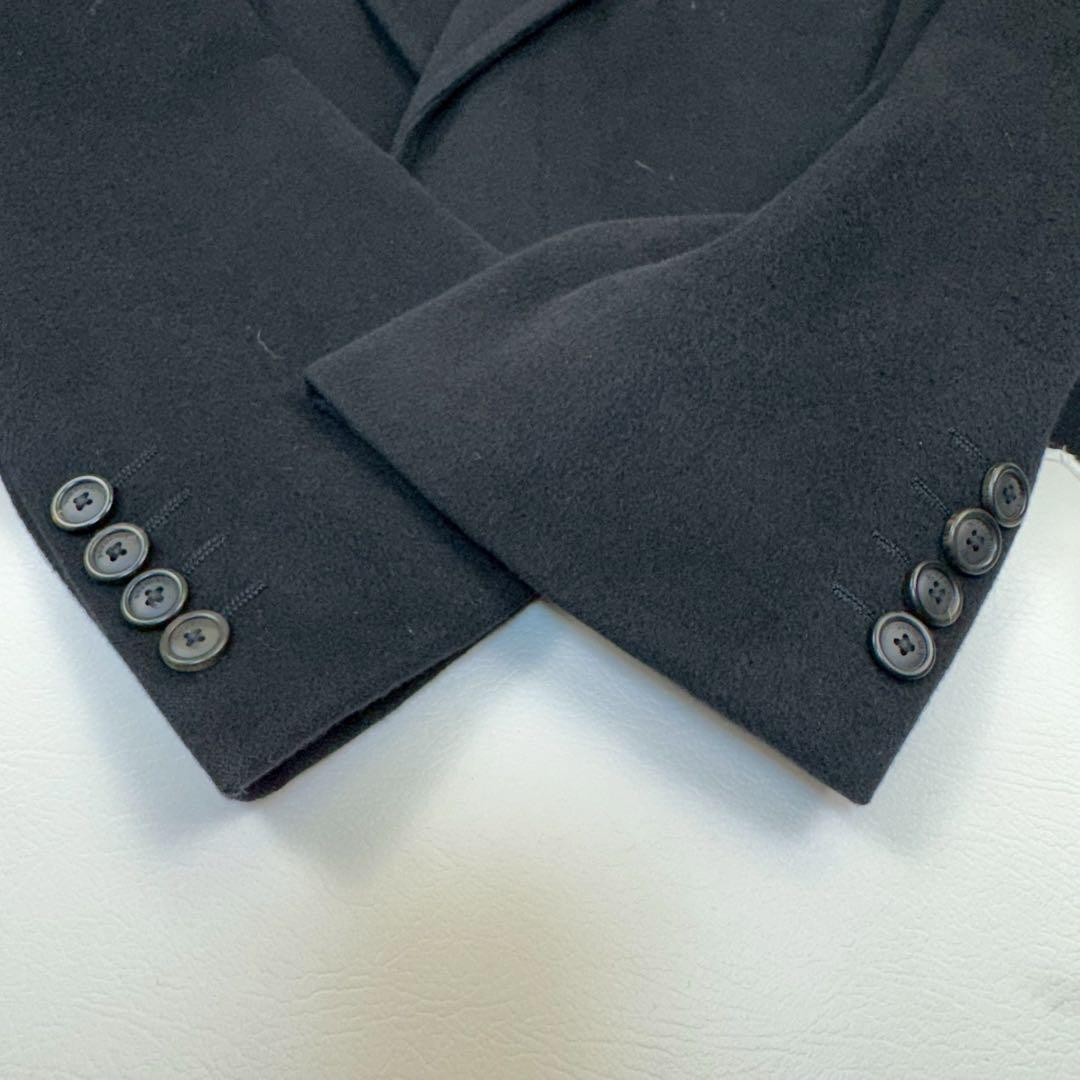 希少✨バーバリーロンドン カシミヤ アンゴラ チェスターコート 比翼 Mサイズ