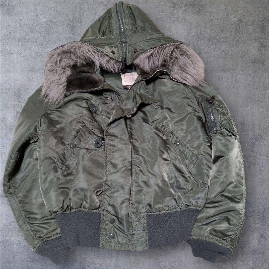 ジャケット・アウター 80s vintage alpha n-2b flight jacket USA