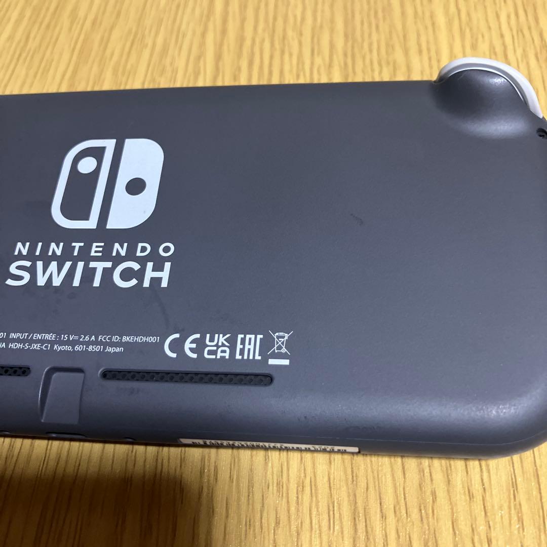ティアキンカセット付きSwitchライト　グレー