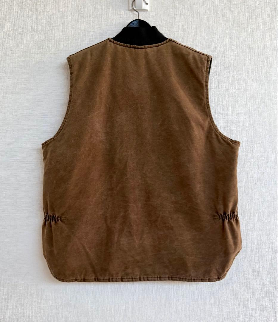 スペシャル 80s アメリカ製 ヴィンテージ カーハート ベスト XL ブラウン