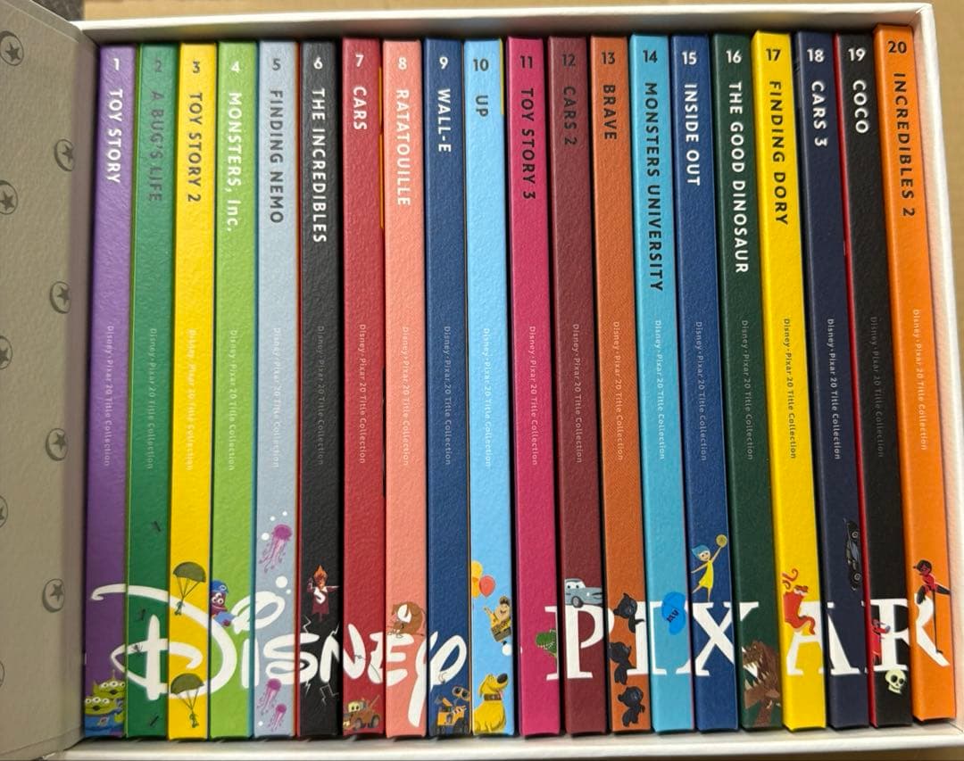 ディズニーピクサーBlu-ray２０タイトルコレクション