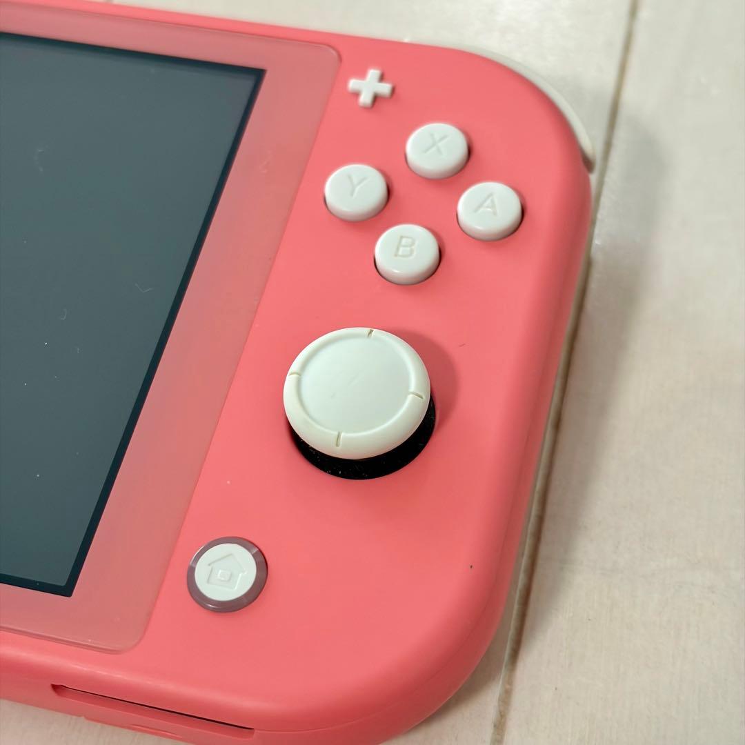 Nintendo Switch Lite コーラルピンク 充電器・箱付き
