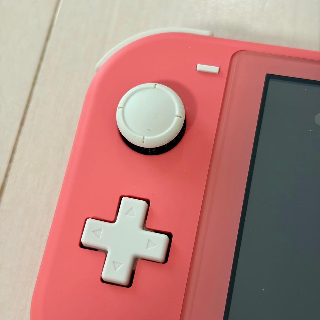 Nintendo Switch Lite コーラルピンク 充電器・箱付き